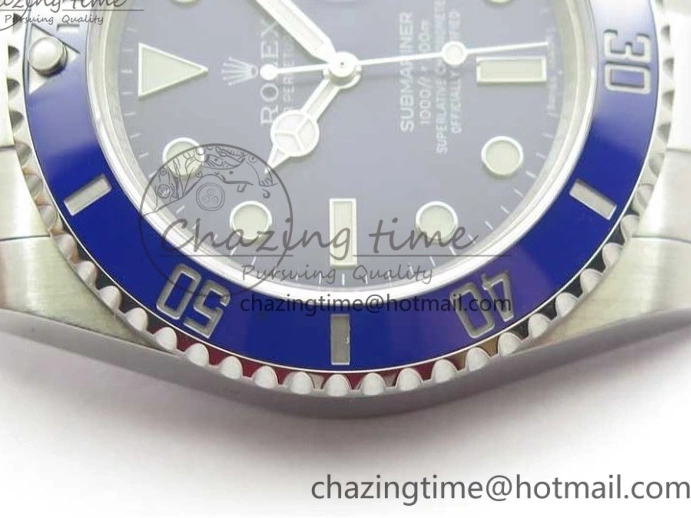 Submariner Ceramic Bp LB Edition 316L Best Dial SA3135 Blue Maker 1:1 V2 Blue on 116619 SS Bracelet 0411